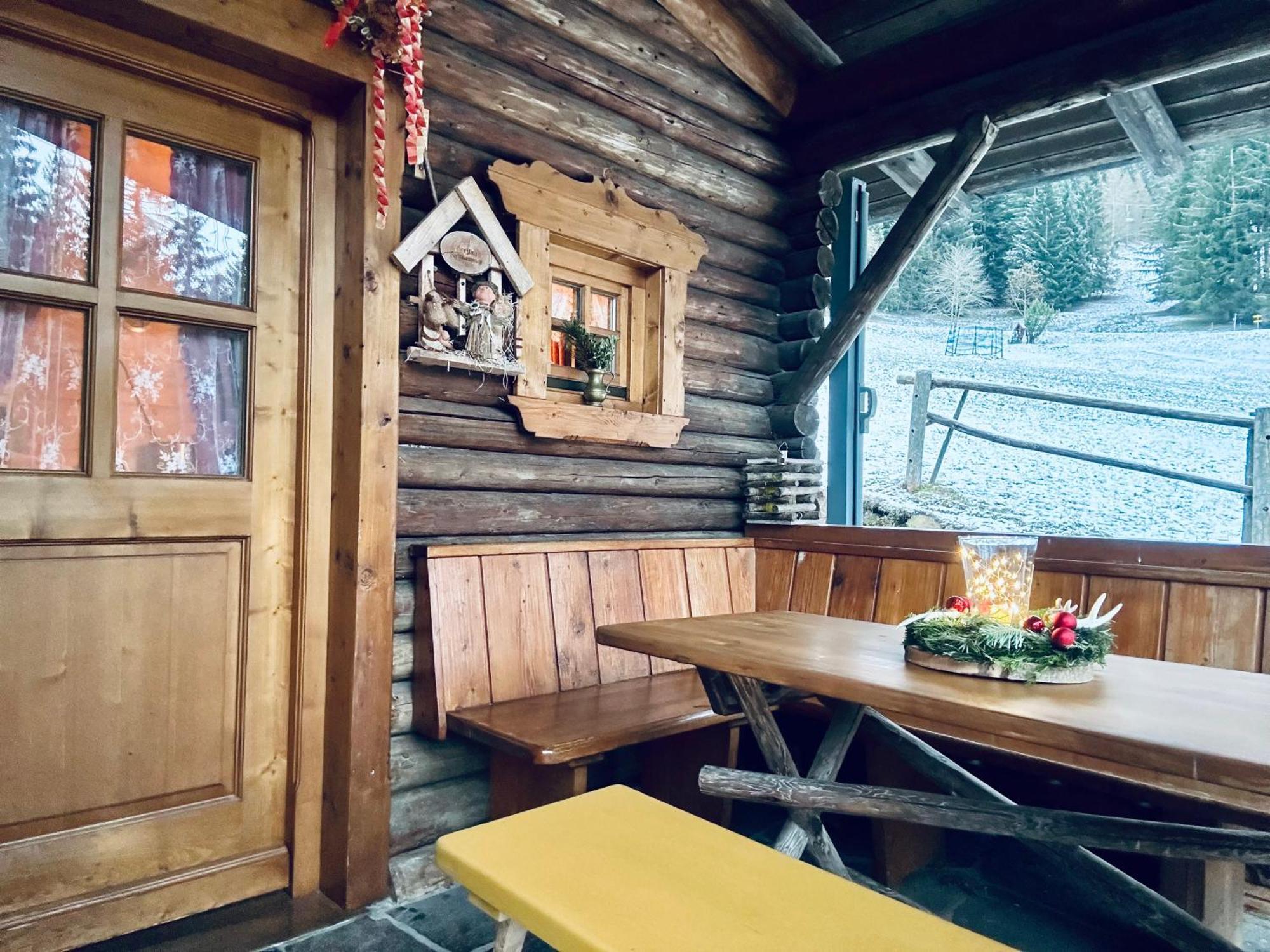 Almbruennerl Die Almhuette Auf Der Raffner Alm Ruhpolding Buitenkant foto