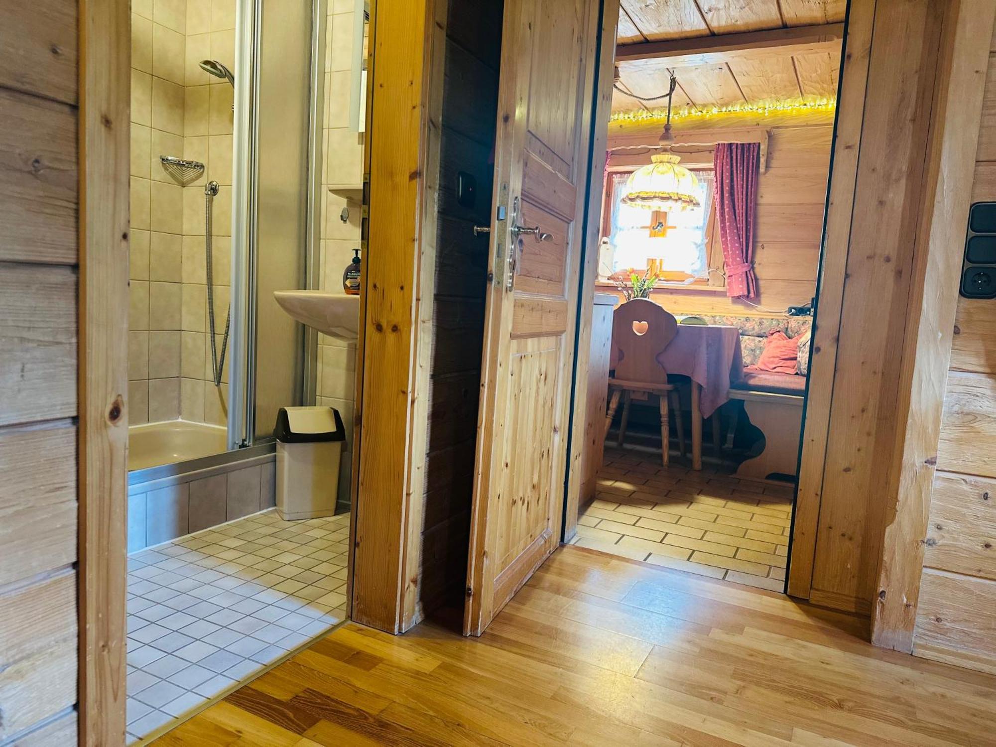 Almbruennerl Die Almhuette Auf Der Raffner Alm Ruhpolding Buitenkant foto